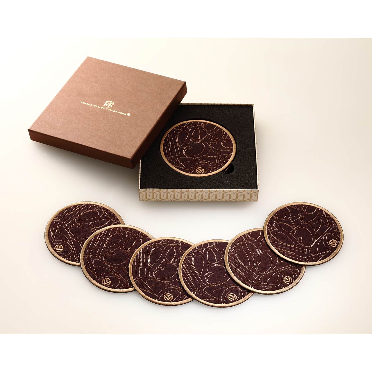 Fabric/ファブリック FFF COASTER Gold  BY FRANCK MULLER FUTURE FORM Fabric/ファブリック FFF COASTER Gold  バイ 