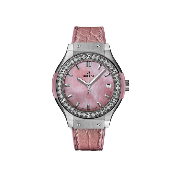 クラシック・フュージョン パールピンク ダイヤモンド BY HUBLOT クラシック・フュージョン パールピンク ダイヤモンド ウブロ