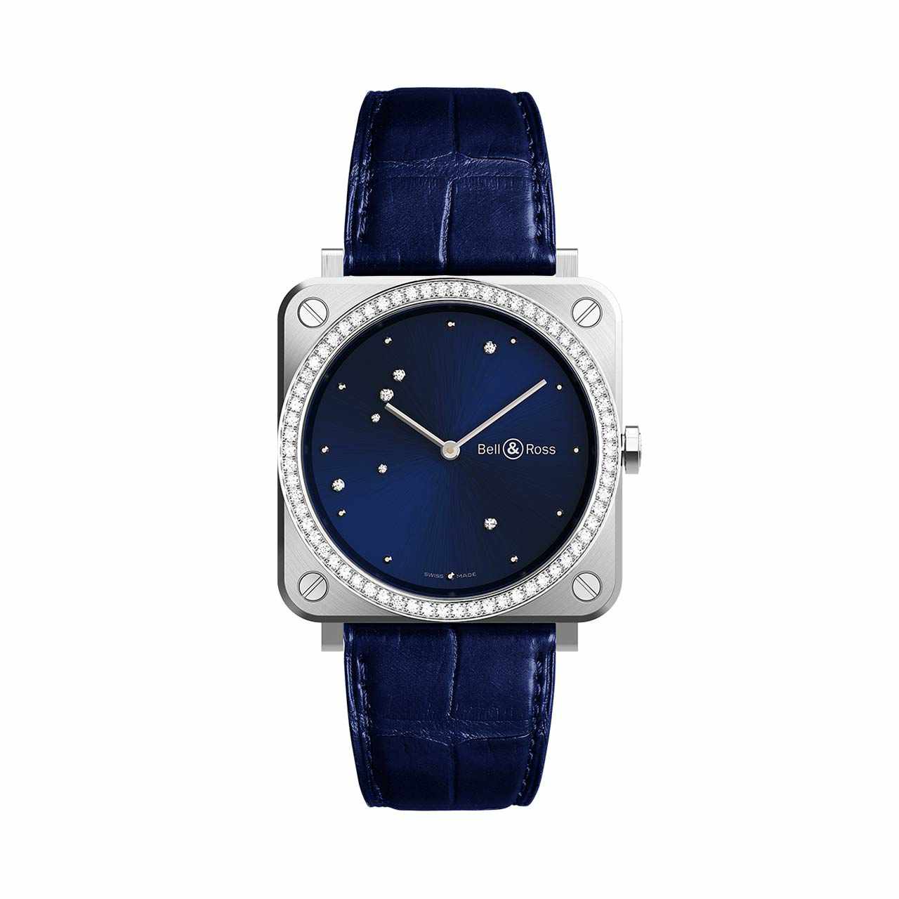 Bell & Ross BR S BLUE DIAMOND EAGLE DIAMOND　　 BRS-EA-ST-LGD/SCR