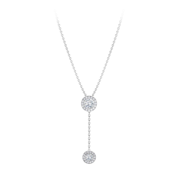 FOREVERMARK フォーエバーマーク Two D® コレクション パヴェペンダント 