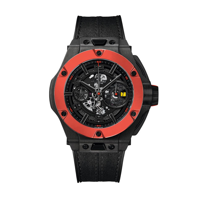 HUBLOT ビッグ・バン フェラーリ カーボン レッドセラミック  ※完売 402.QF.0110.WR