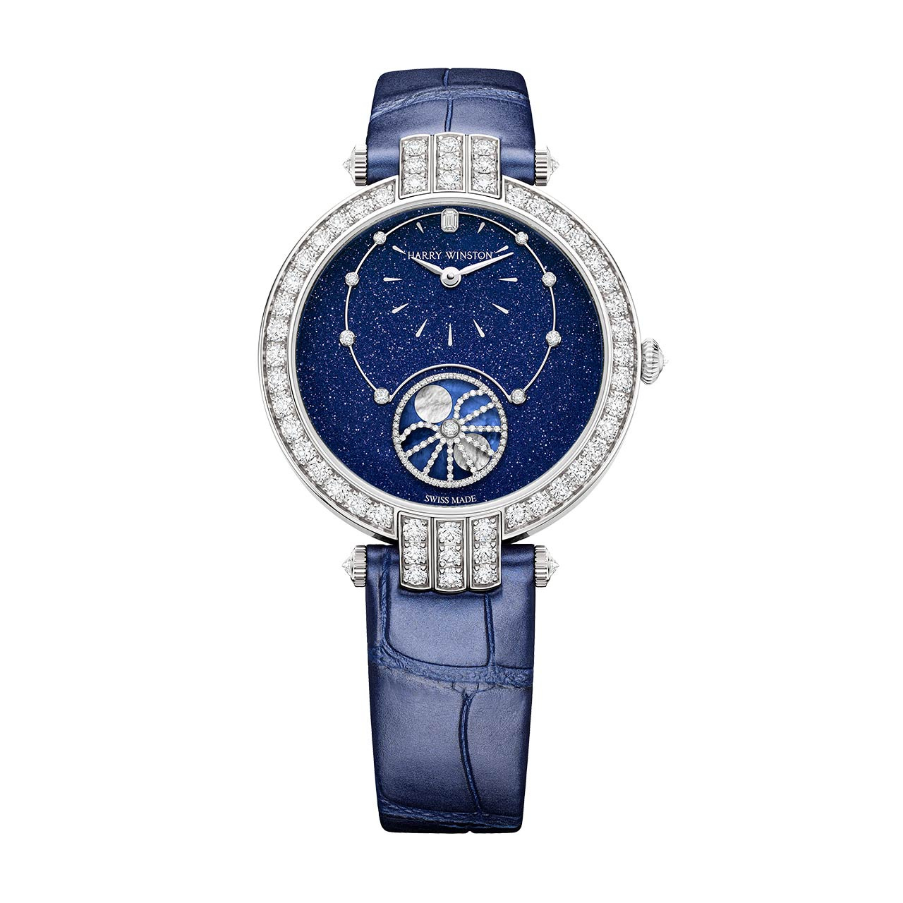 HARRY WINSTON プルミエール・プレシャス ムーンフェイズ オートマティック 36mm PRNAMP36WW001