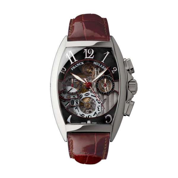 FRANCK MULLER MENS トノウ・カーベックス クロノグラフ ビッグデイト 8083 CC GDFO