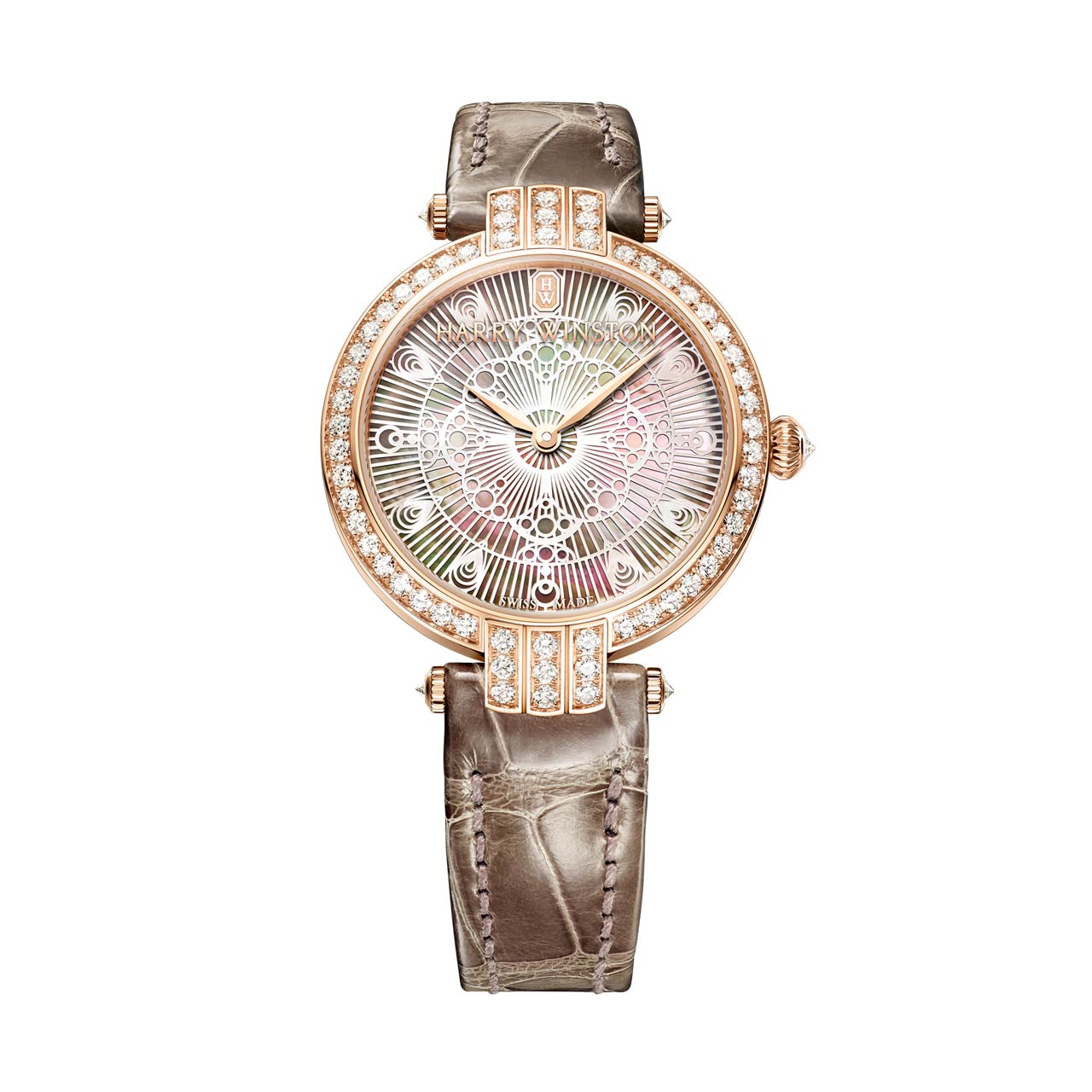 HARRY WINSTON HW プルミエール 31mm レース PRNQHM31RR002