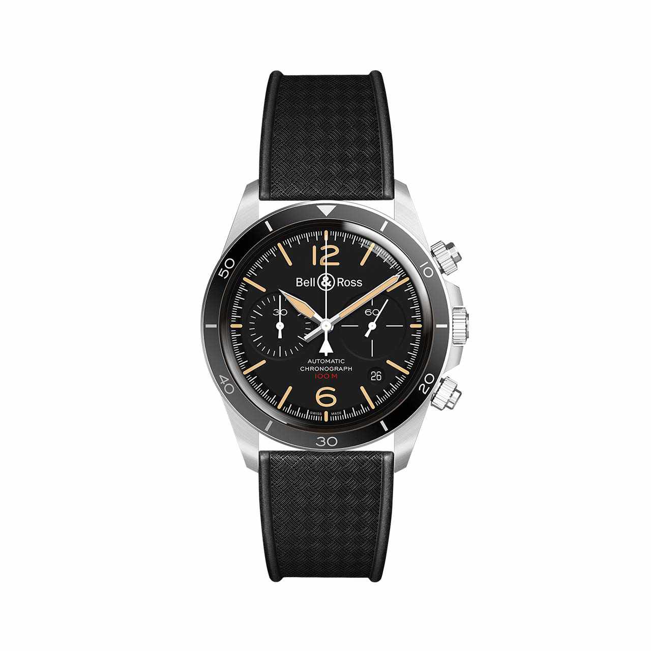 Bell & Ross BR V2-94 STEEL HERITAGE BRV294-HER-ST/SRB