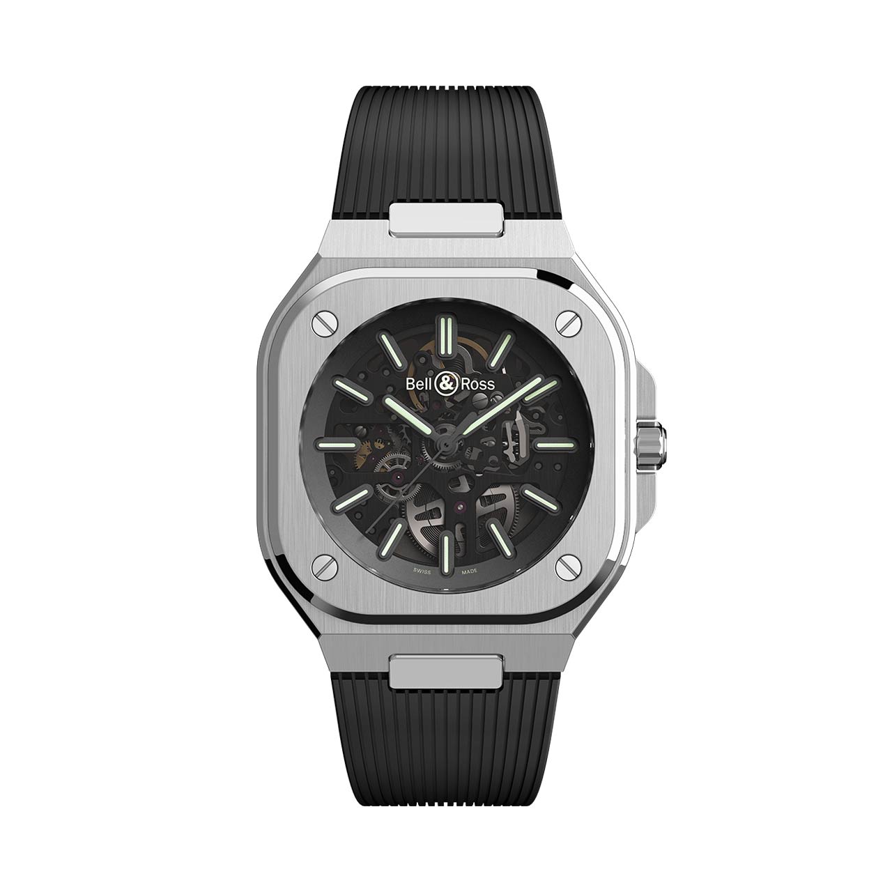 Bell & Ross BR 05 SKELETON NIGHTLUM BR05A-BL-SK-ST/SRB