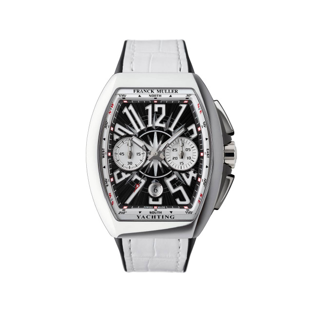 FRANCK MULLER MENS ヴァンガード ヨッティング クロノグラフ V45CCDTJYACHTING ACNR