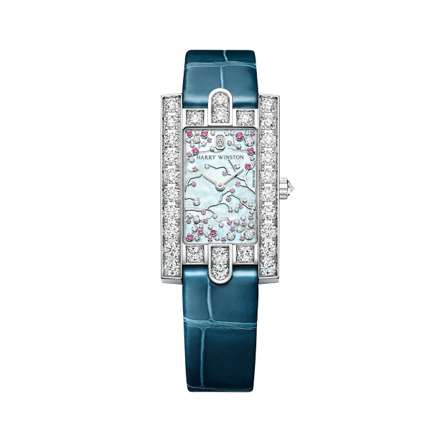 HARRY WINSTON アヴェニュー・クラシック チェリーブロッサム AVEQHM21WW286