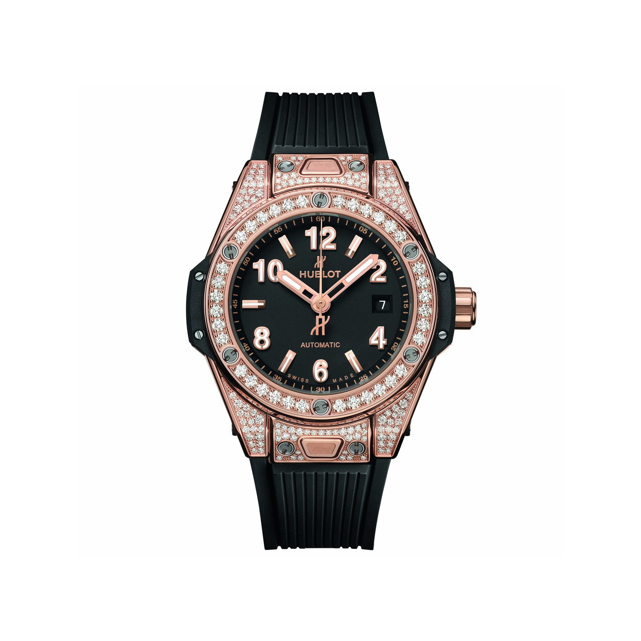 HUBLOT ビッグ・バン ワンクリック キングゴールド パヴェ 485.OX.1180.RX.1604