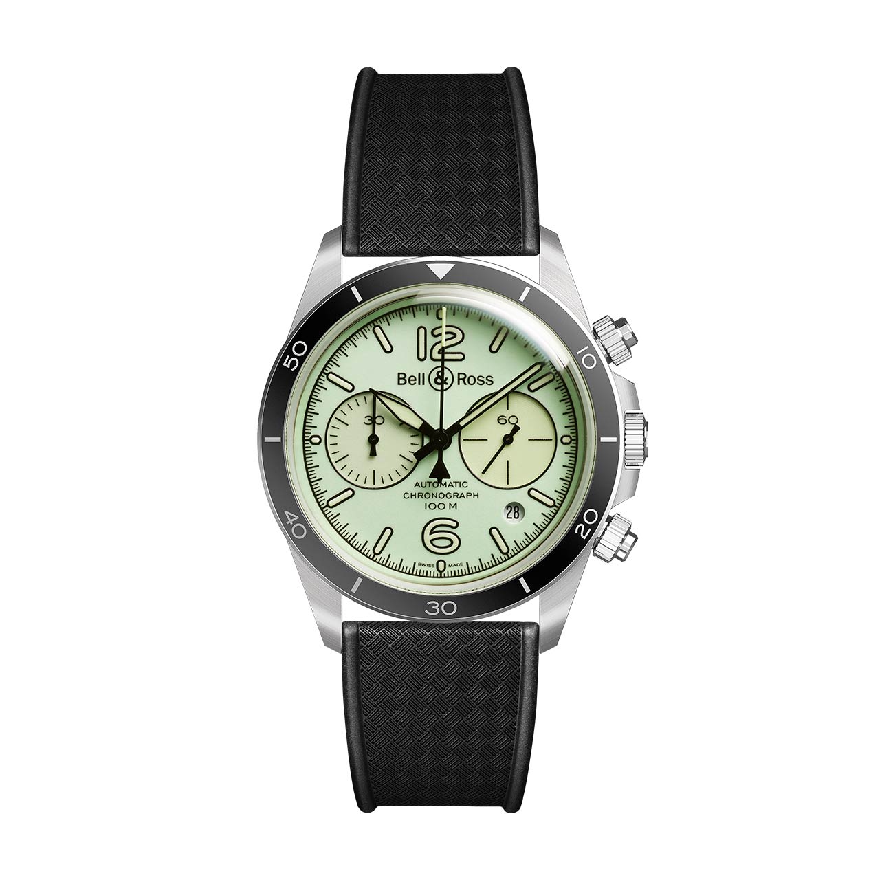 Bell & Ross BR V2-94 FULL LUM BRV294-LUM-ST/SRB