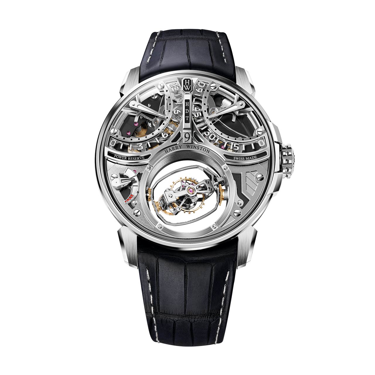 HARRY WINSTON イストワール・ドゥ・トゥールビヨン 9 HCOMTT47WW001