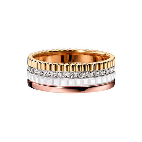 キャトル ホワイト スモール BY BOUCHERON キャトル ホワイト スモール ブシュロン