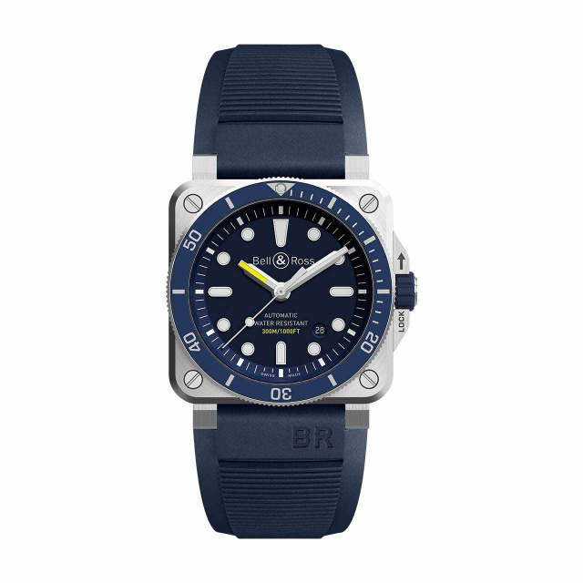 Bell & Ross BR03-92 DIVER BLUE BR0392-D-BU-ST/SRB