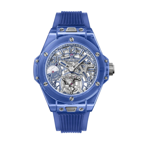 ビッグ・バン トゥールビヨン 5デイ パワーリザーブ ブルーサファイア BY HUBLOT ビッグ・バン トゥールビヨン 5デイ パワーリザーブ ブルーサファイア ウブロ