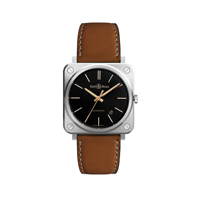 Bell & Ross BR S-92 GOLDEN HERITAGE BRS92-ST-G-HE/SCA