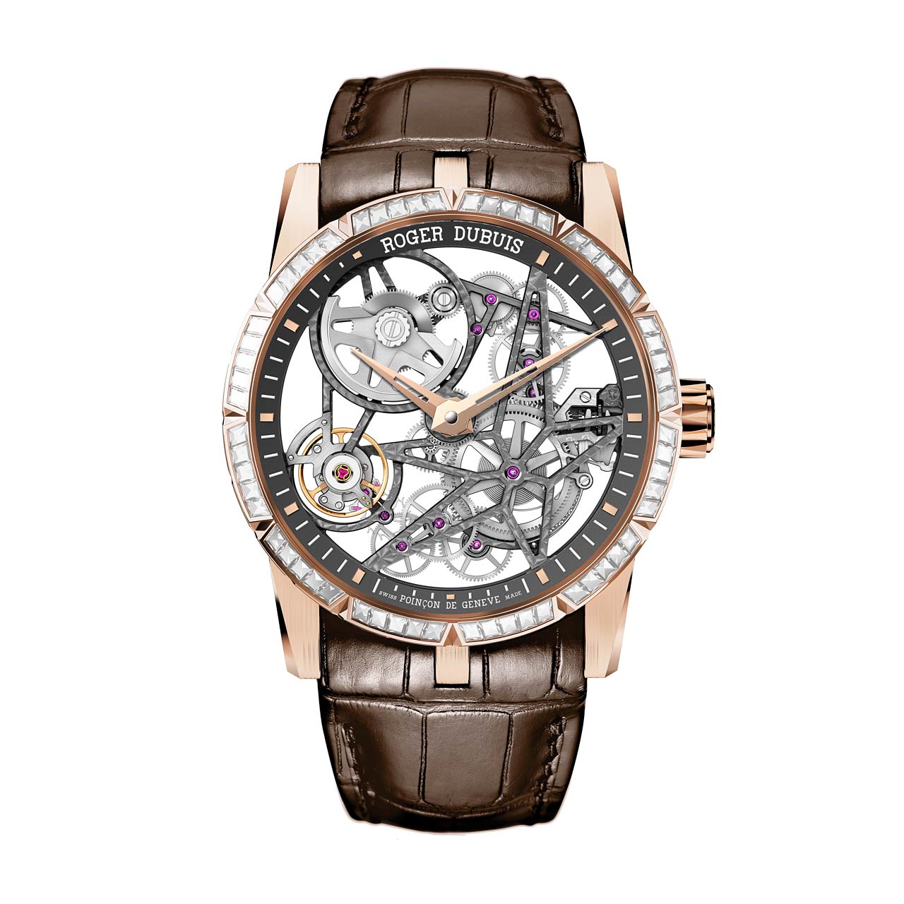 ROGER DUBUIS エクスカリバー42 マイクロローター オートマティック スケルトン RDDBEX0423