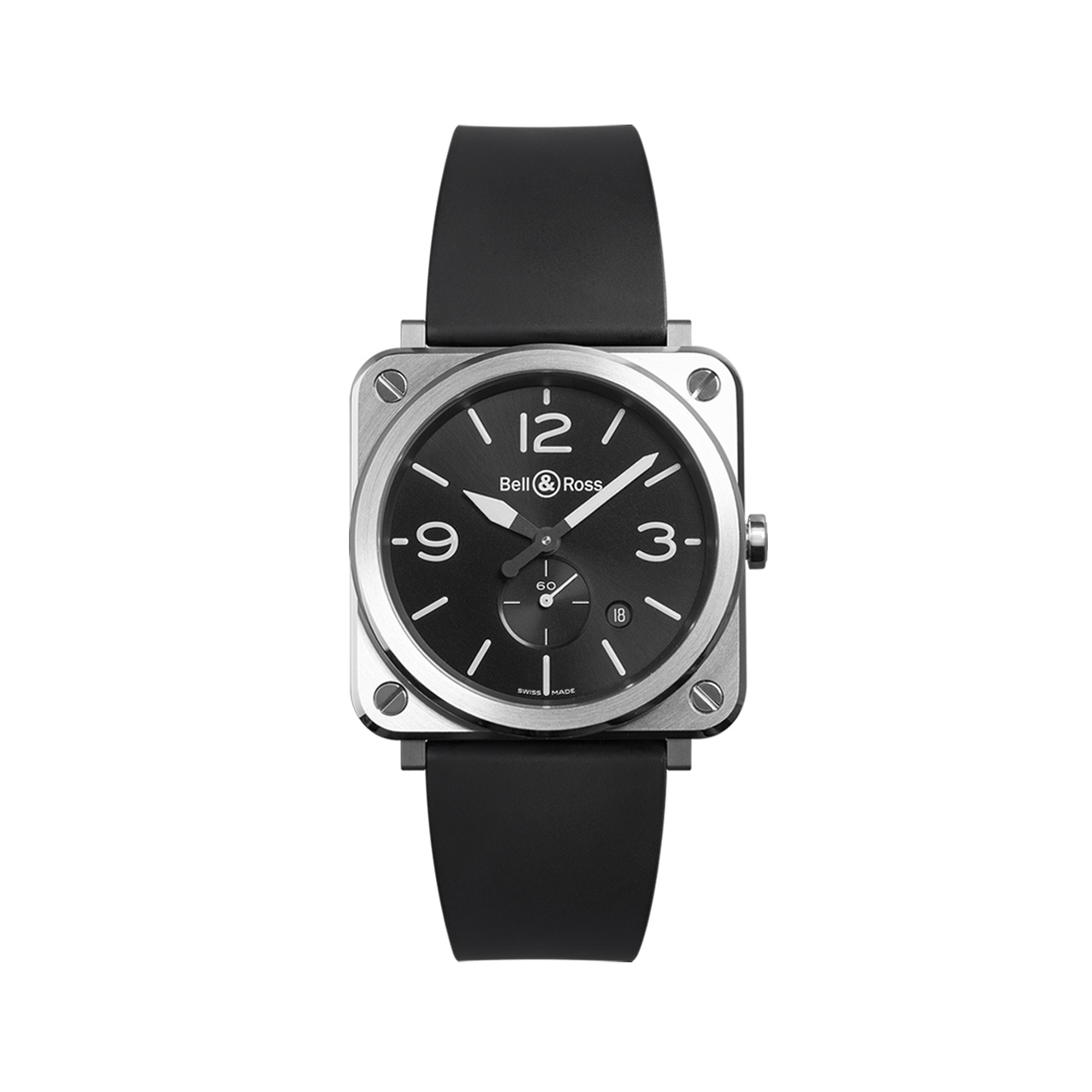 Bell & Ross BR S STEEL BRS-BLC-ST