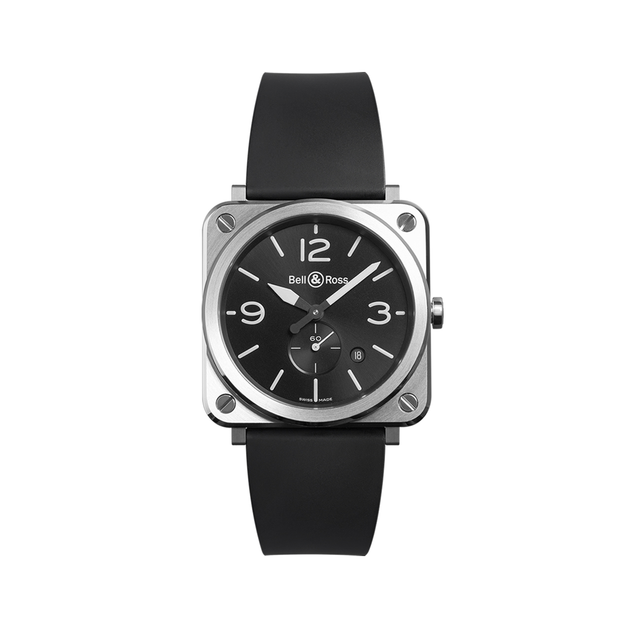 Bell & Ross BR S STEEL BRS-BLC-ST