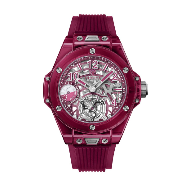 ビッグ・バン トゥールビヨン 5デイ パワーリザーブ レッドサファイア BY HUBLOT ビッグ・バン トゥールビヨン 5デイ パワーリザーブ レッドサファイア ウブロ