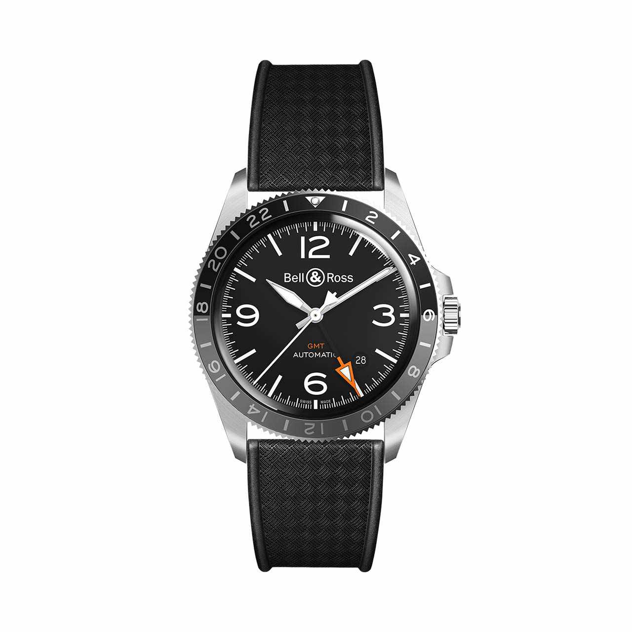 Bell & Ross BR V2-93 GMT BRV293-BL-ST/SRB