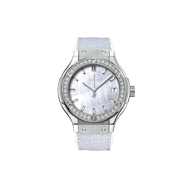 クラシック・フュージョン パールホワイトダイヤモンド BY HUBLOT クラシック・フュージョン パールホワイトダイヤモンド ウブロ