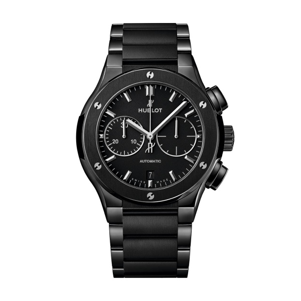クラシック・フュージョン クロノグラフ ブラックマジック ブレスレット BY HUBLOT クラシック・フュージョン クロノグラフ ブラックマジック ブレスレット ウブロ