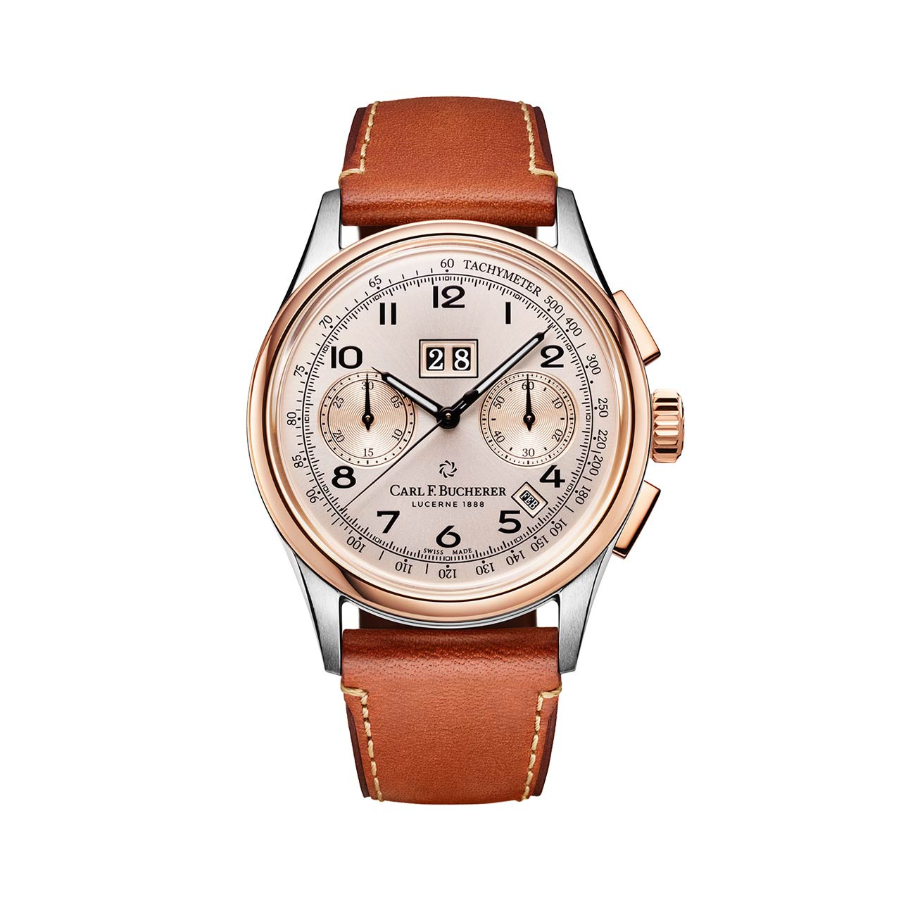 ヘリテージ バイコンパックスアニュアル Ref.00.10803.07.42.01｜Carl F. Bucherer - カール F. ブヘラ｜ウォッチ｜神戸三宮  正規時計宝飾店カミネ｜神戸三宮 正規時計宝飾店カミネ