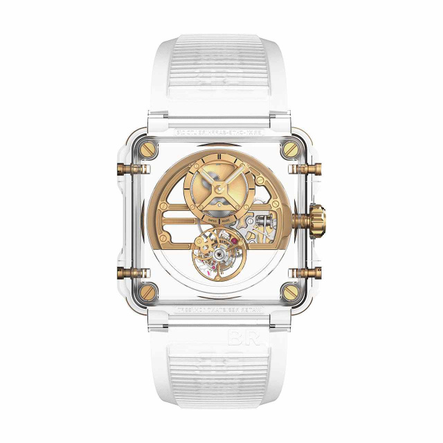 Bell & Ross BR-X1 SKELETON TOURBILLON SAPPHIRE-GOLD　 BRX1-SKTB-SA4N