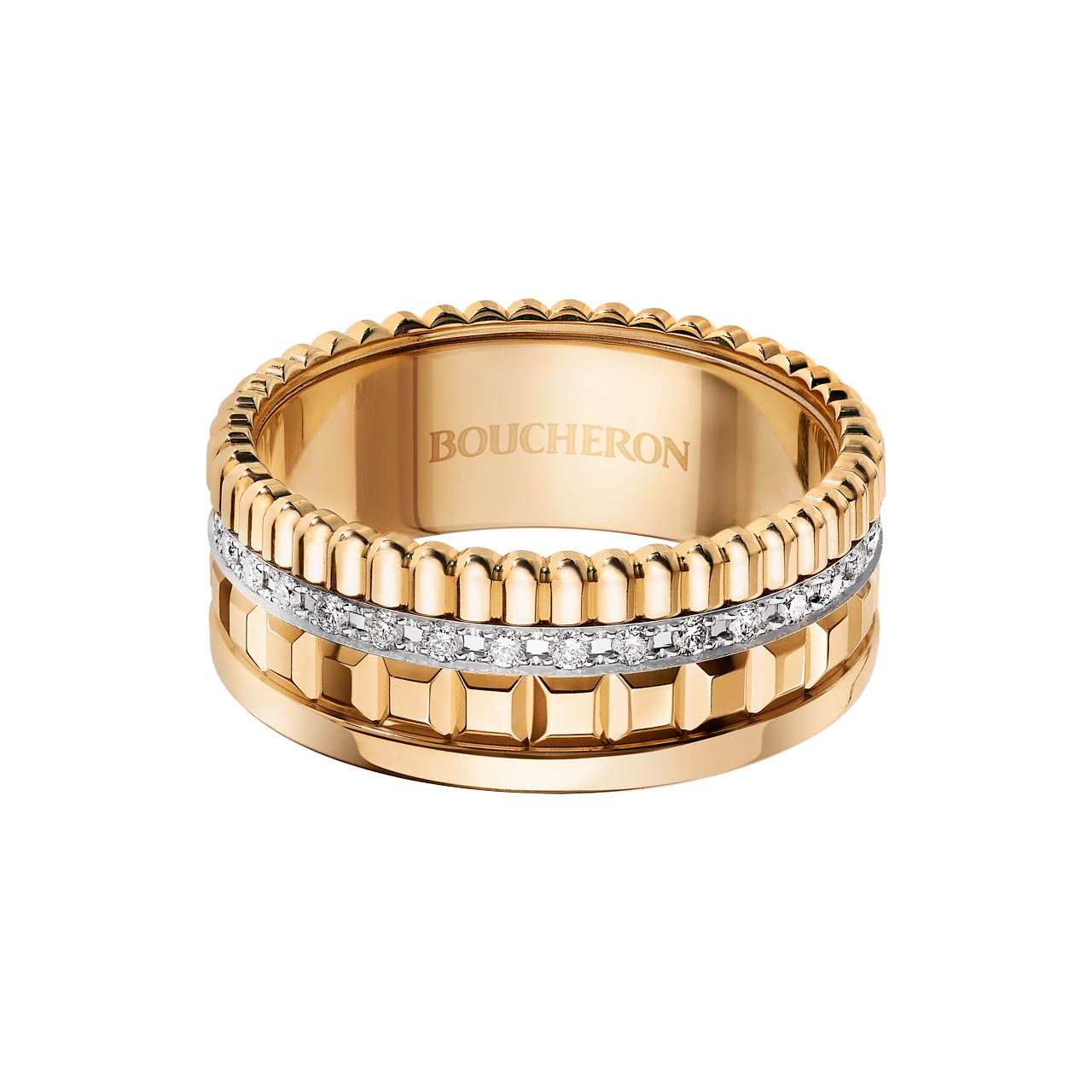 キャトル ラディアント スモール リング JRG02487｜BOUCHERON