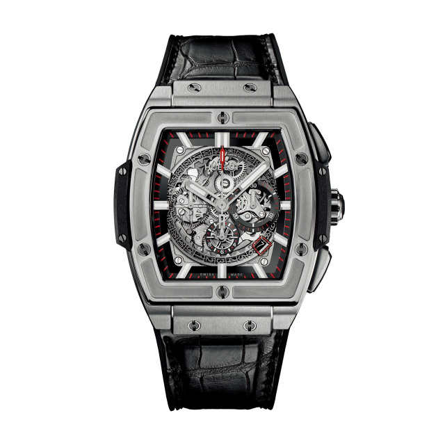 HUBLOT スピリット オブ ビッグ・バン チタニウム 601.NX.0173.LR