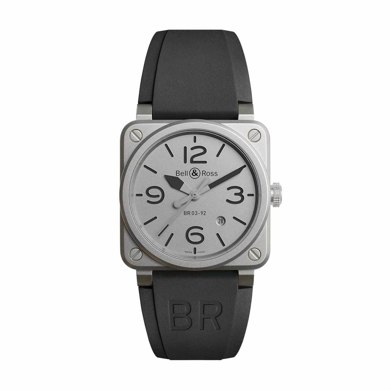 Bell & Ross BR03-92 HOROBLACK BR0392-GBL-ST/SRB