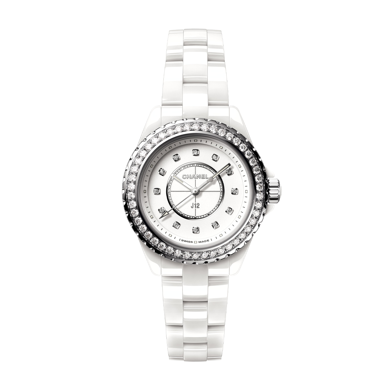 Chanel j12 diamond clearance watch