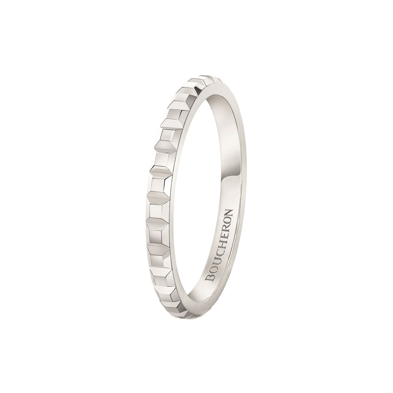 クルドパリ ミニ プラチナ リング JAL01160｜BOUCHERON｜ブライダル｜神戸三宮 正規時計宝飾店カミネ｜神戸三宮 正規時計宝飾店カミネ