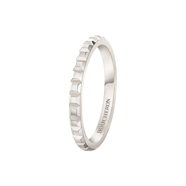 クルドパリ ミニ プラチナ リング BY BOUCHERON クルドパリ ミニ プラチナ リング ブシュロン