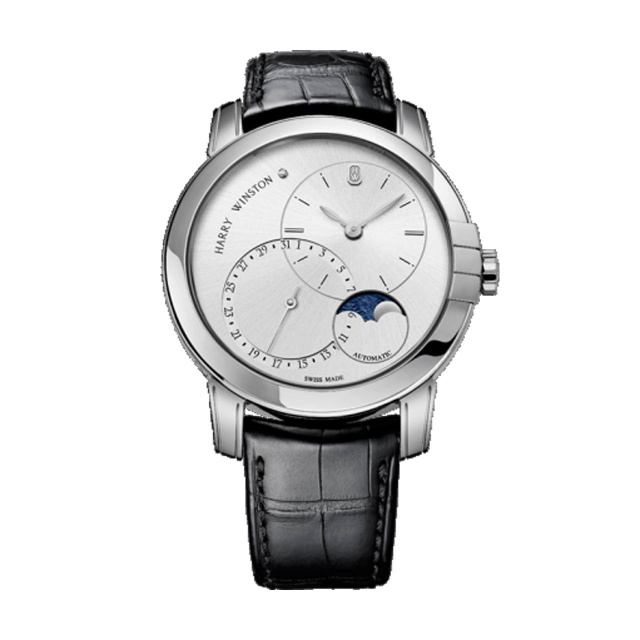 HARRY WINSTON ミッドナイト デイト ムーンフェイズ MIDAMP42WW003