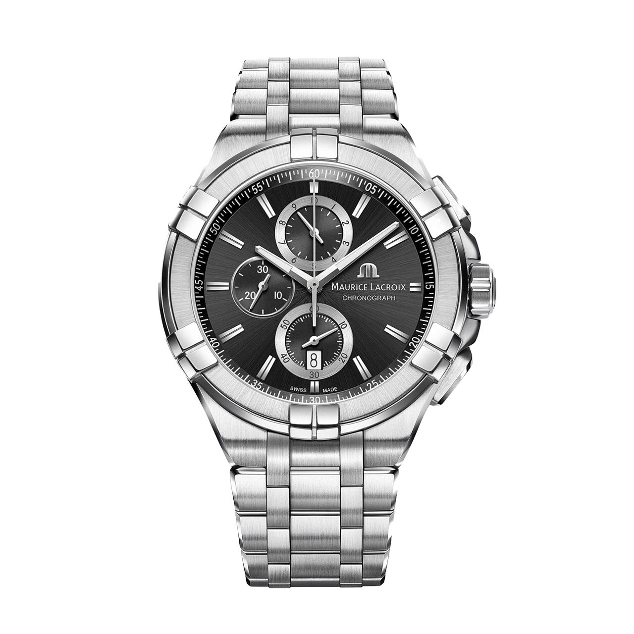 アイコン クロノグラフ 44mm AI1018-SS002-330-1｜MAURICE