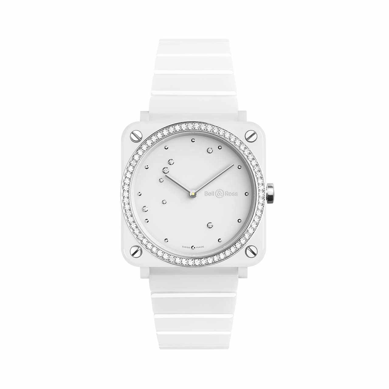 Bell & Ross  BR S WHITE DIAMOND EAGLE DIAMOND BRS-EW-CE-LGD/SCE