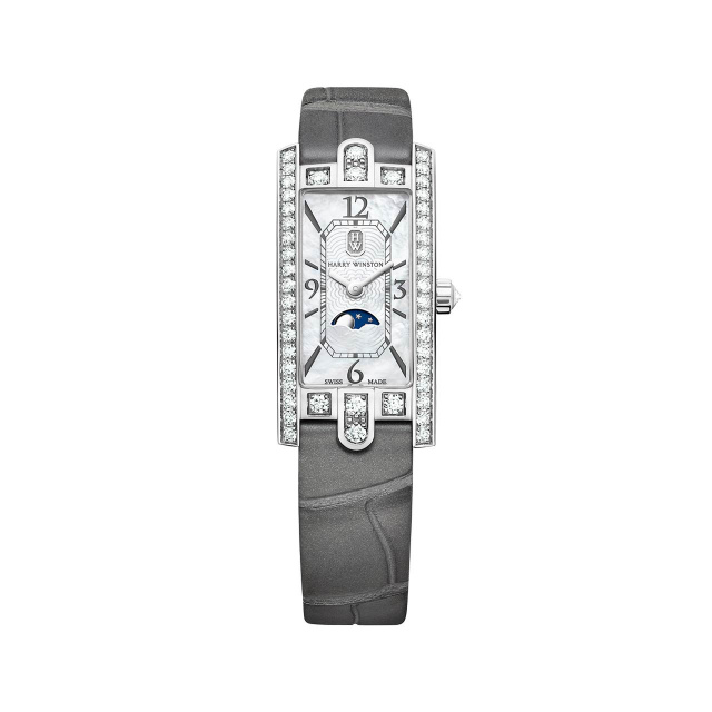 HARRY WINSTON アベニューC™ ミニ・ムーンフェイズ  AVCQMP16WW001