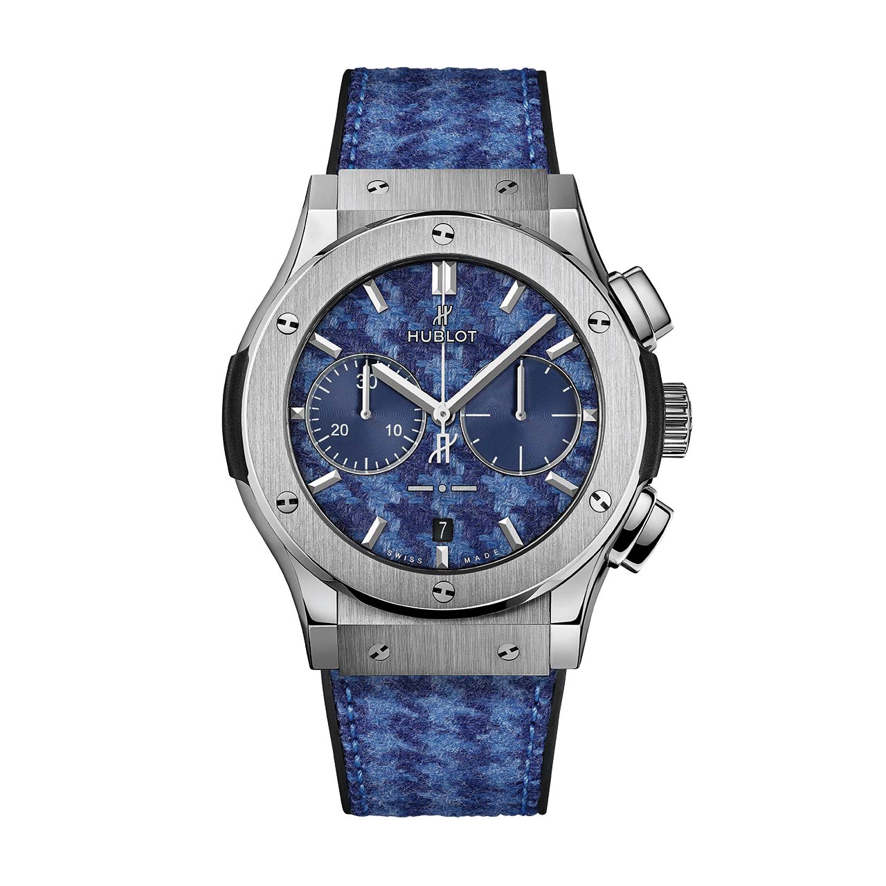 HUBLOT クラシック・フュージョン クロノグラフ イタリアインディペンデント チタニウム ハウンドトゥース ※完売 521.NX.2710.NR.ITI18