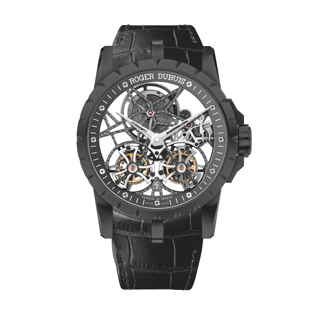 ROGER DUBUIS エクスカリバー45 ダブルフライングトゥールビヨン スケルトン RDDBEX0471