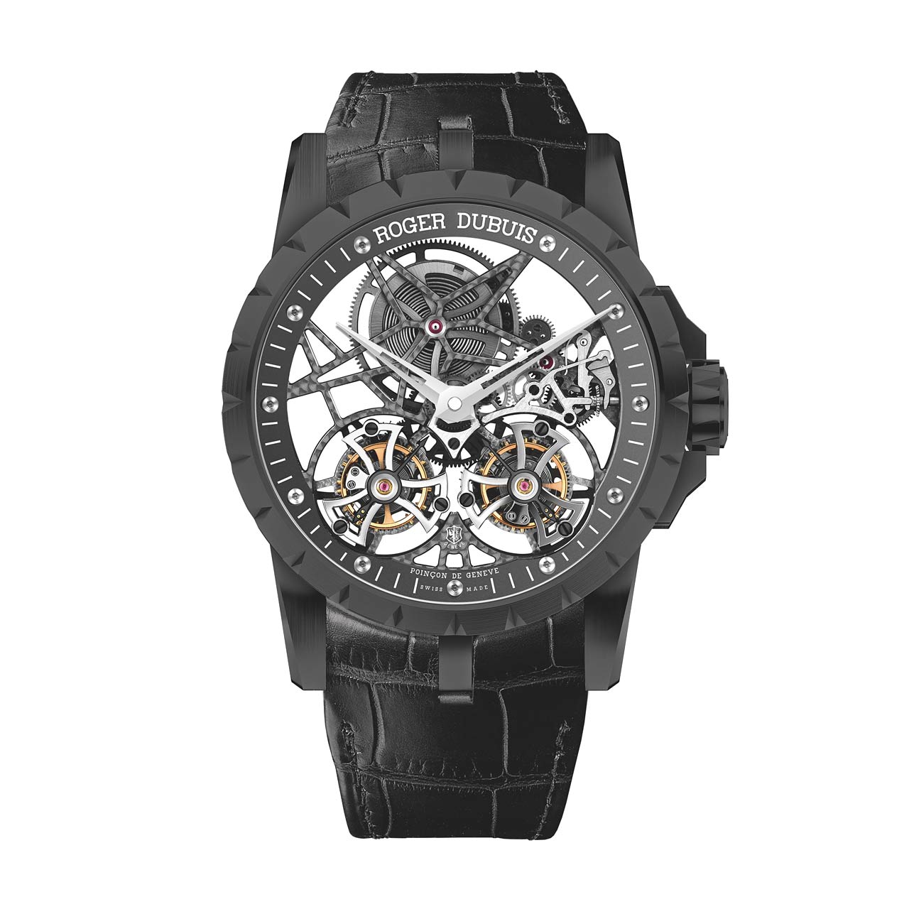 ROGER DUBUIS エクスカリバー45 ダブルフライングトゥールビヨン スケルトン RDDBEX0471