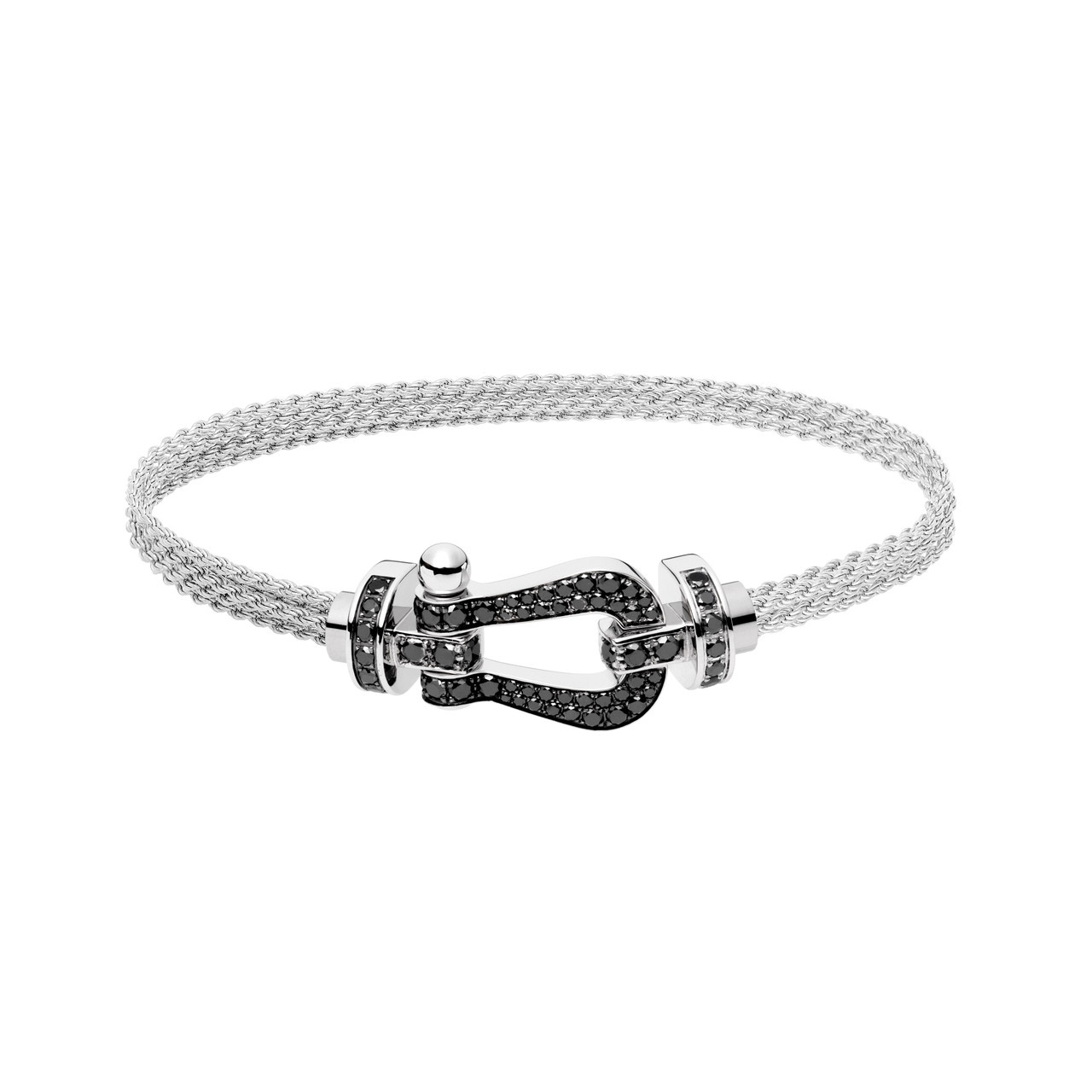 Fred フレッド フォース10 フルダイヤ ブレスレット LM ホワイト