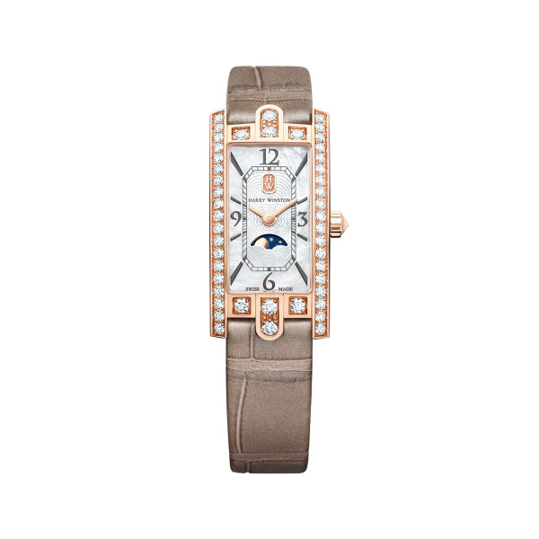 HARRY WINSTON アベニューC™ ミニ・ムーンフェイズ AVCQMP16RR001