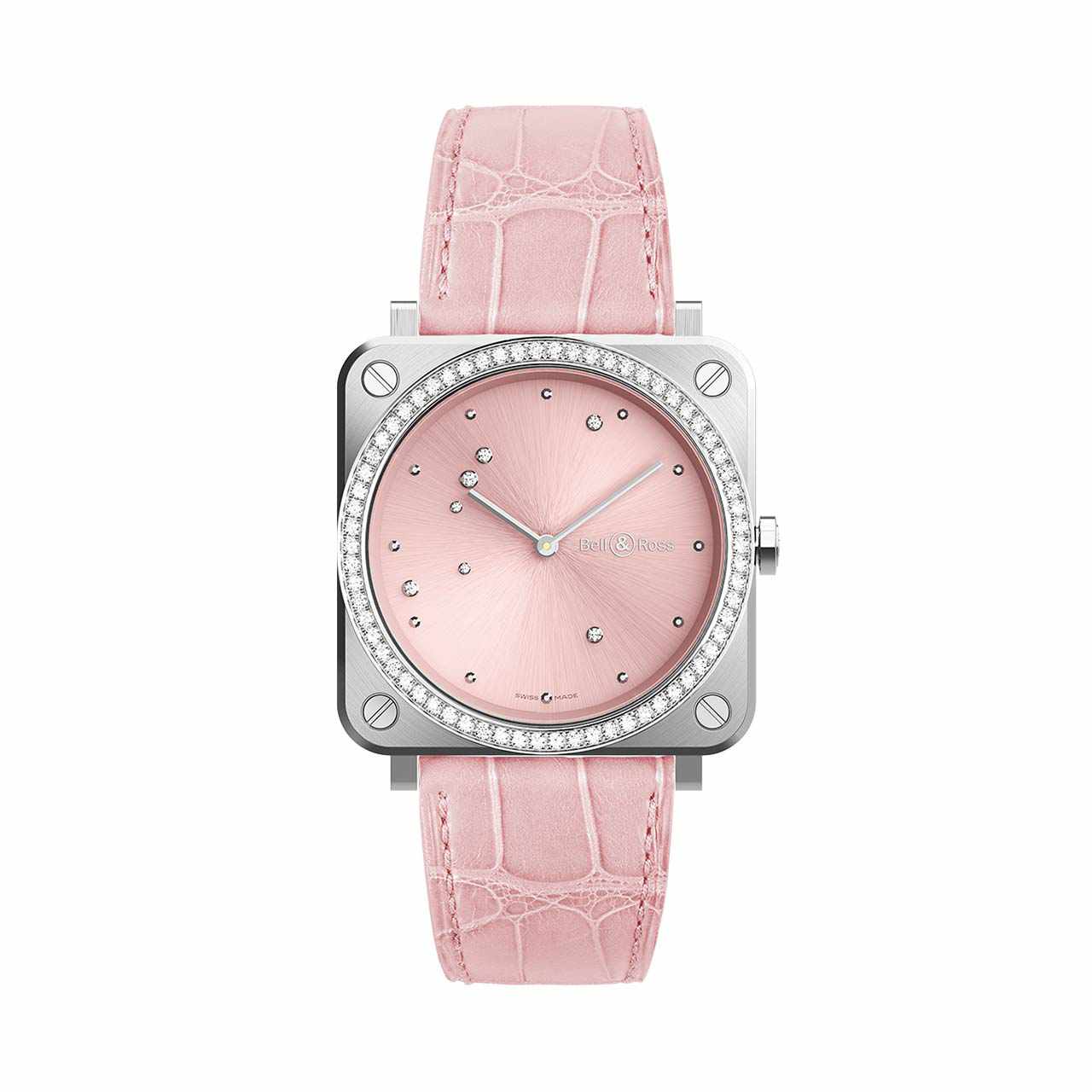 Bell & Ross BR S PINK DIAMOND EAGLE DIAMOND BRS-EP-ST-LGD/SCR