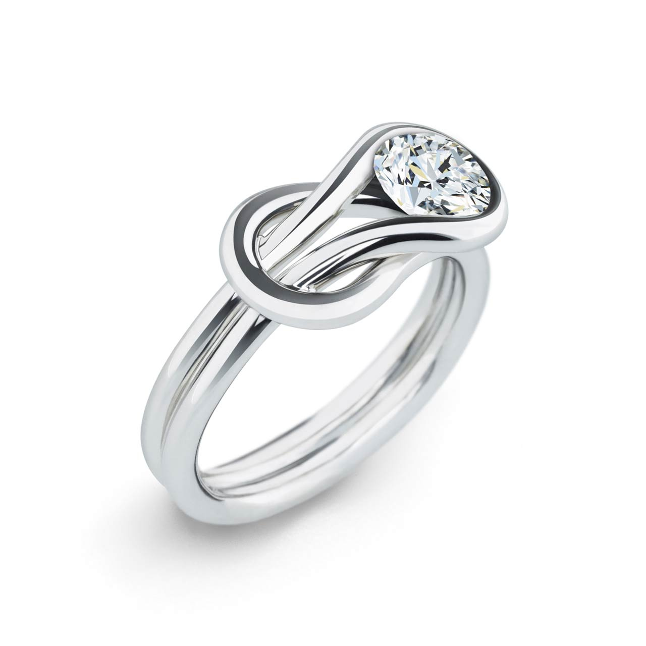 フォーエバーマーク エンコルディア® ソリティア リング ｜FOREVERMARK - フォーエバーマーク｜ジュエリー｜神戸三宮  正規時計宝飾店カミネ｜神戸三宮 正規時計宝飾店カミネ