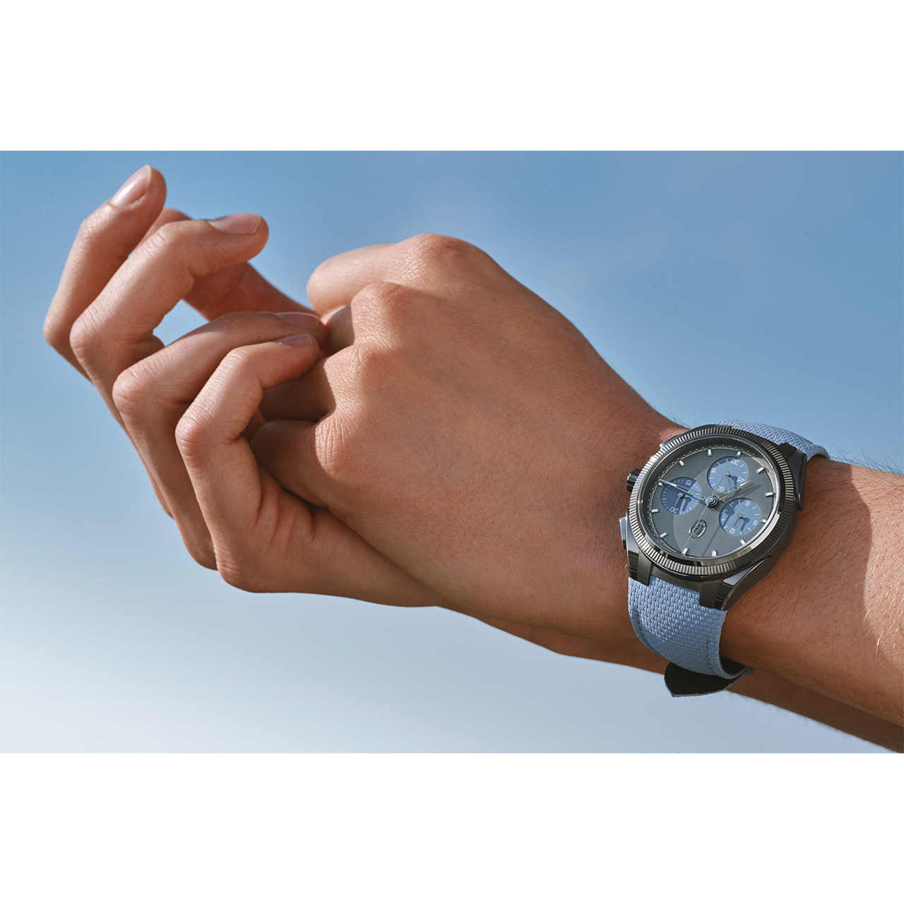 PARMIGIANI FLEURIER トンダ PF スポーツ クロノグラフ ウルトラ サーメット ミネラルブルー PFC931-1020024-400182