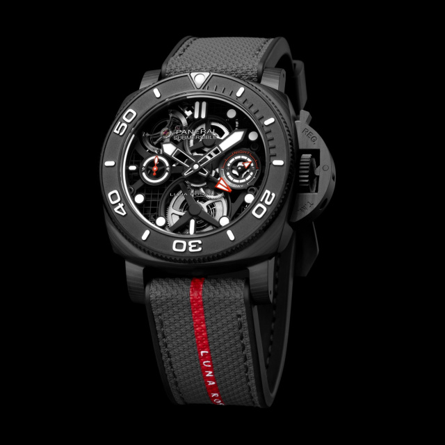 PANERAI サブマーシブル トゥールビヨン GMT ルナ・ロッサ エクスペリエンス エディション PAM01405
