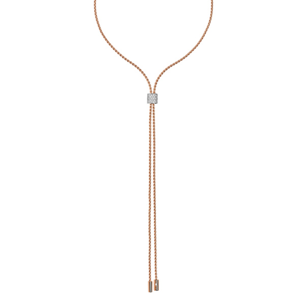 FOPE ARIA ダイヤモンドパヴェのスライドネックレス RG 89403CX_BB_R_RBX_070