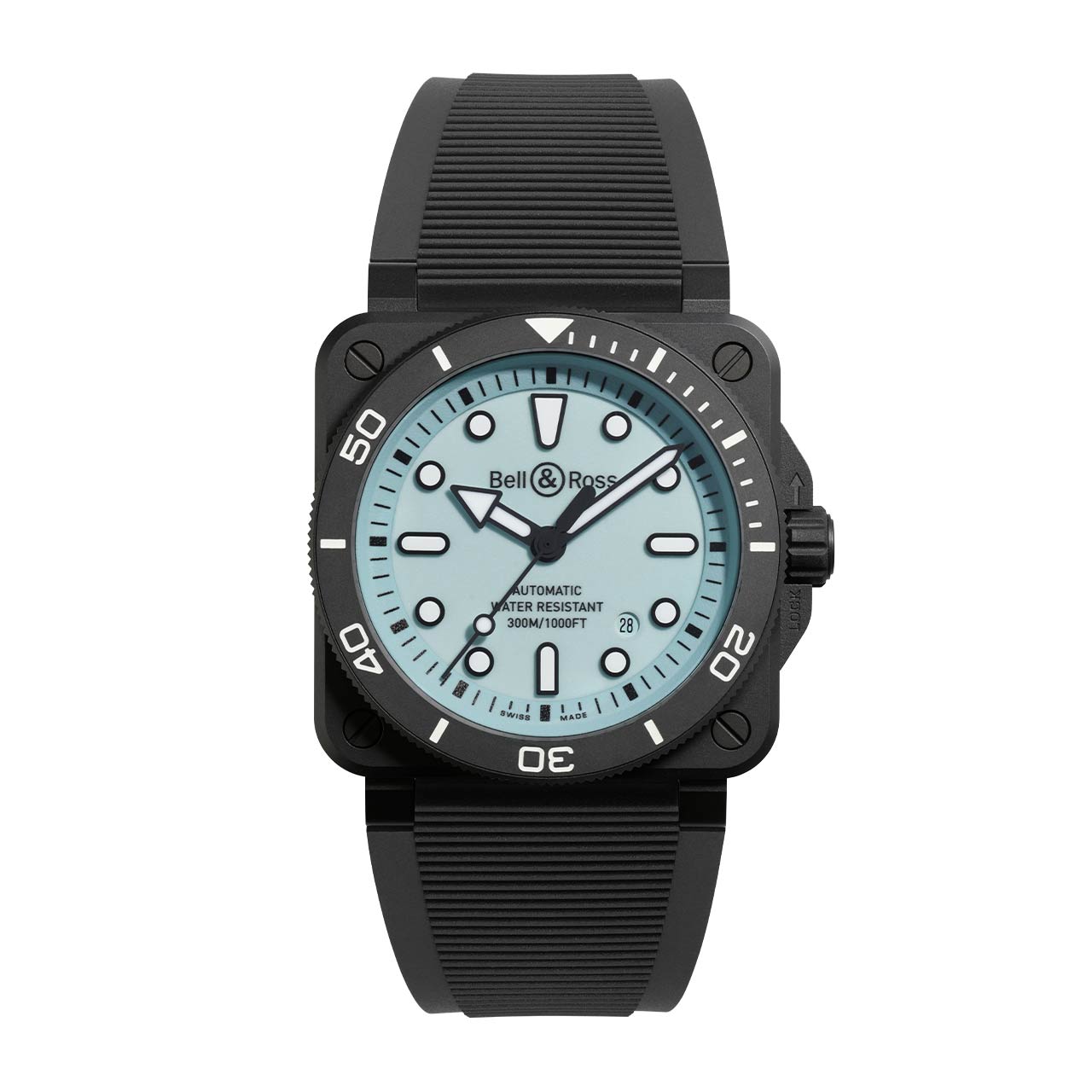 Bell & Ross BR 03 ダイバー フルラム セラミック BR03A-D-LM-CE/SRB