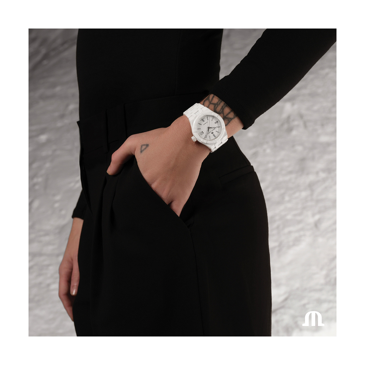 MAURICE LACROIX AIKON AUTOMATIC CERAMIC 39MM AI6007-CRM72-130-7